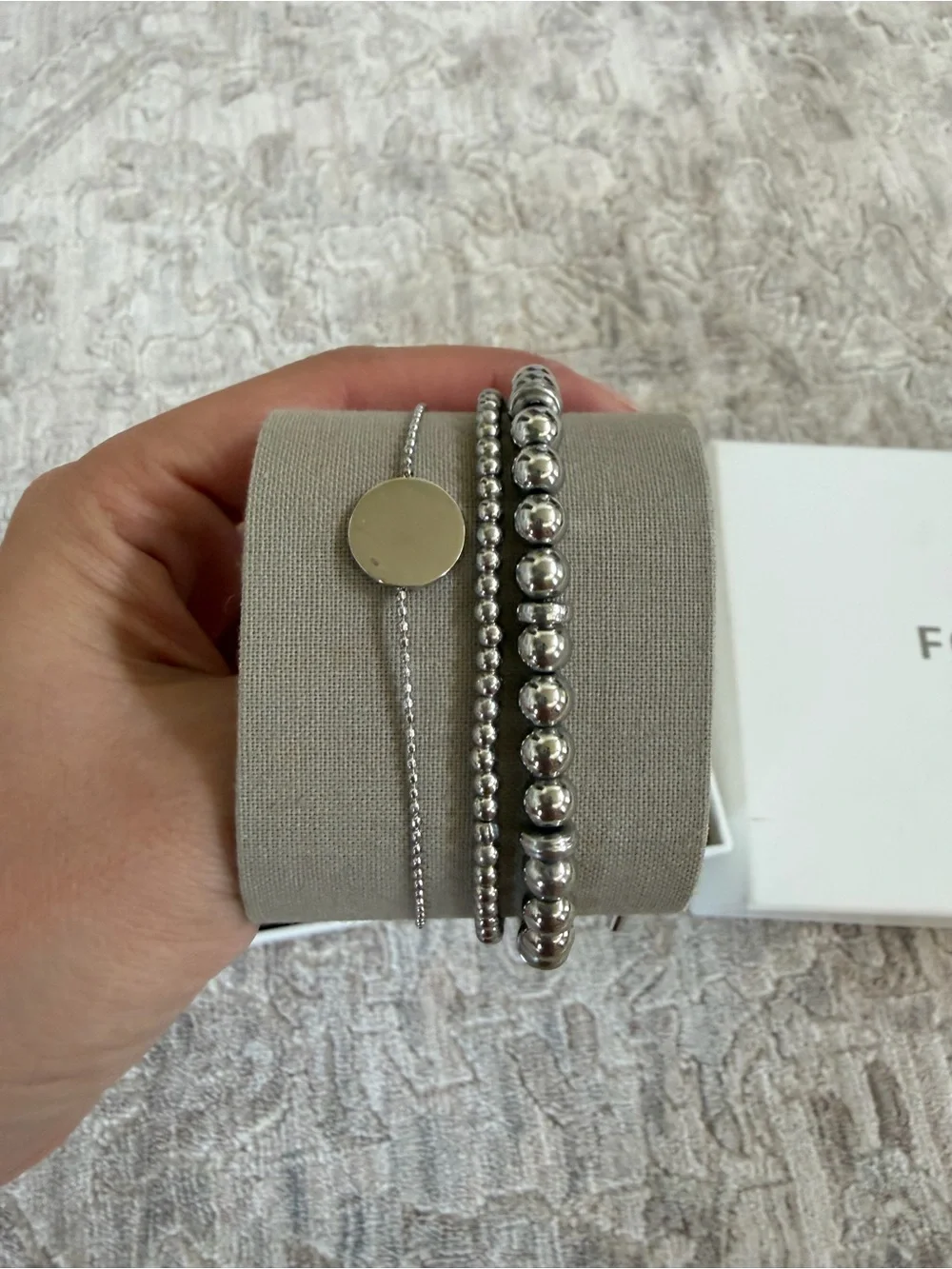 Fossil Suitor Women’s Watch & Bracelet Gift Set BQ3542SET